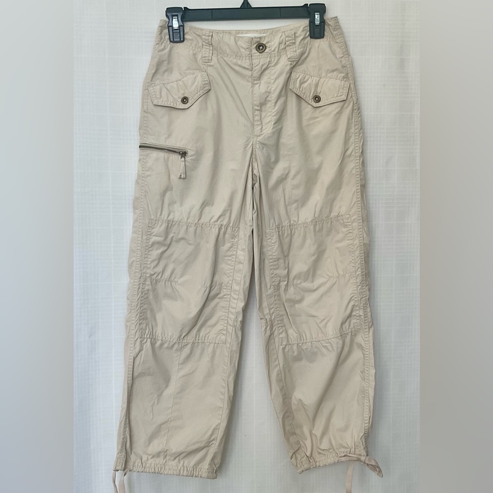 Anthropologie Tan Cargo Pants